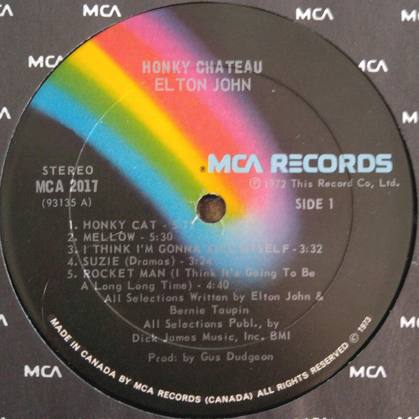 Elton John : Honky Château (LP, Album, RE, Env)