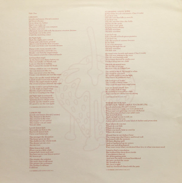Strawbs : Ghosts (LP, Album, Qua)