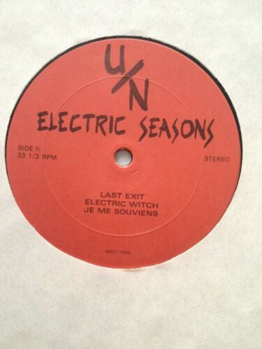 U/N : Electric Seasons (12")