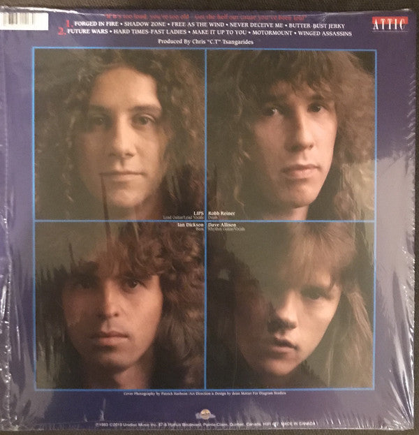 Anvil : Forged In Fire (LP, Album, RE)