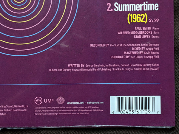 Ella Fitzgerald : Ella In Berlin (12", RSD, Comp, Ltd)