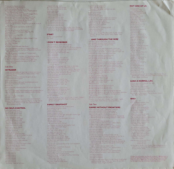 Peter Gabriel : Peter Gabriel (LP, Album, RE, ARC)