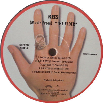 Kiss : (Music From) The Elder (LP, Album, Ltd, Num, RE, Tra)