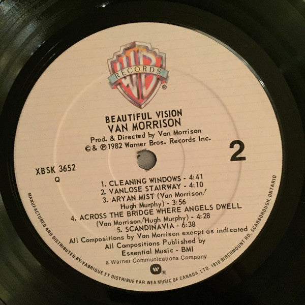Van Morrison : Beautiful Vision (LP, Album)