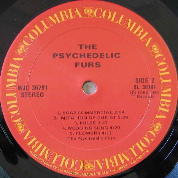 The Psychedelic Furs : The Psychedelic Furs (LP, Album, RE)