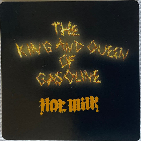 Hot Milk : The King And Queen Of Gasoline (12", EP, Ltd, Whi)