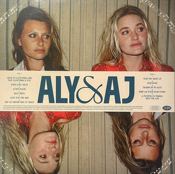 Aly & AJ : With Love From (LP, Album, Cre)
