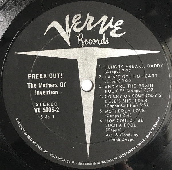 The Mothers : Freak Out! (2xLP, Album, RE, RP, Hot)