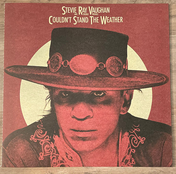 Stevie Ray Vaughan & Double Trouble : Couldn't Stand The Weather (LP, Album, Club, RE, RM, Red)