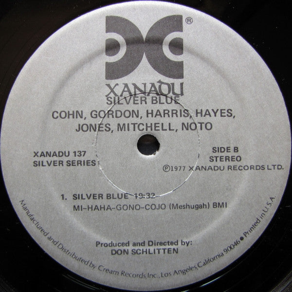 Al Cohn, Dexter Gordon, Barry Harris (2), Louis Hayes, Sam Jones, Blue Mitchell, Sam Noto : Silver Blue (LP, Album)
