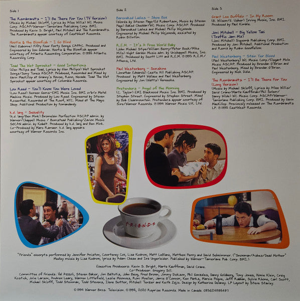 Various : Friends (LP + LP, S/Sided, Etch + Comp, RE, Pin)