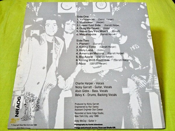 UK Subs : Killing Time (LP, Album, Cle)
