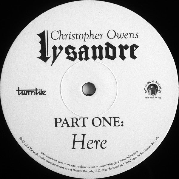 Christopher Owens : Lysandre (LP, Album)