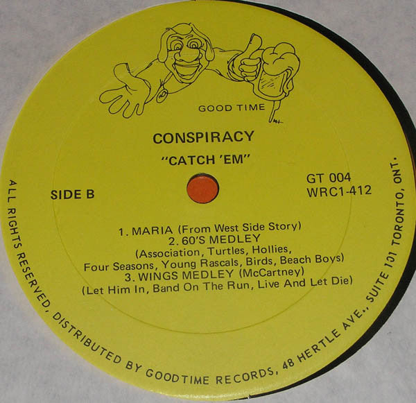 Conspiracy (22) : Live At Alexander "Catch 'Em" (LP, Album)