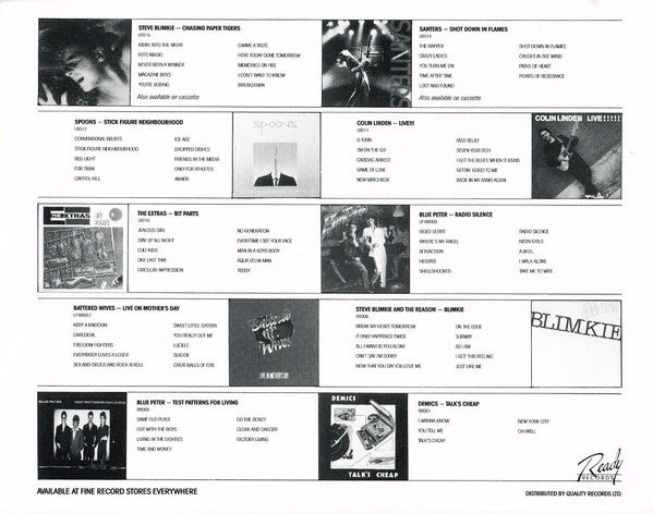 Santers : Shot Down In Flames (LP, Album)