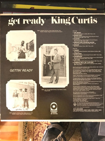 King Curtis : Get Ready (LP, Album)