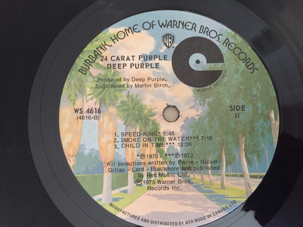 Deep Purple : 24 Carat Purple (LP, Comp)