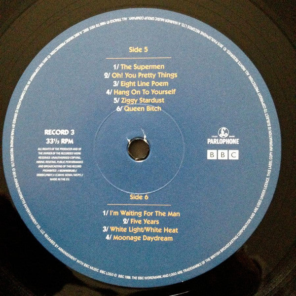 David Bowie : Bowie At The Beeb (The Best Of The BBC Sessions 68-72) (4xLP, Comp, RE, 180 + Box)