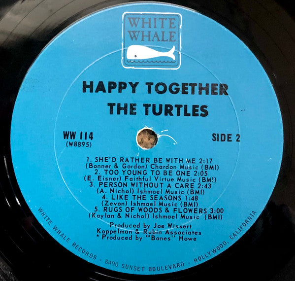 The Turtles : Happy Together (LP, Album, Mono, Pit)