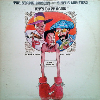The Staple Singers ● Music By Curtis Mayfield : Let's Do It Again (Original Soundtrack) (LP, Album)