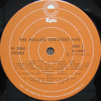 The Hollies : The Hollies' Greatest Hits (LP, Comp, RE)