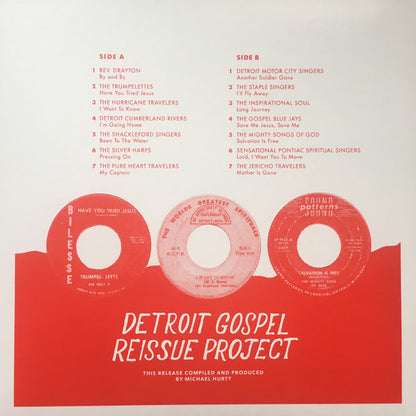 Various : The Gospel Soul Of Detroit - Sanctified Sounds From The Motor City (LP, Comp, Club, Blu)