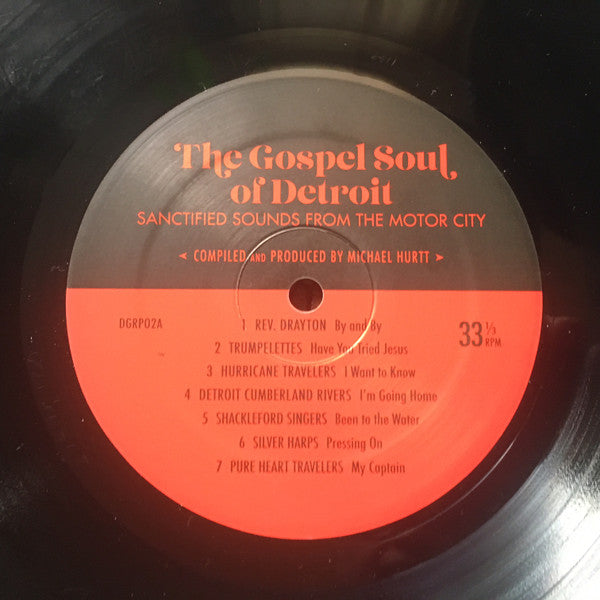 Various : The Gospel Soul Of Detroit - Sanctified Sounds From The Motor City (LP, Comp, Club, Blu)