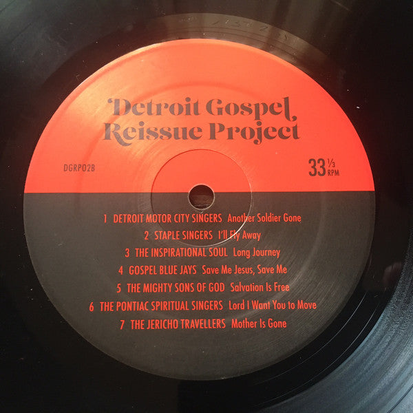 Various : The Gospel Soul Of Detroit - Sanctified Sounds From The Motor City (LP, Comp, Club, Blu)
