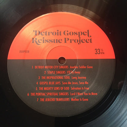 Various : The Gospel Soul Of Detroit - Sanctified Sounds From The Motor City (LP, Comp, Club, Blu)