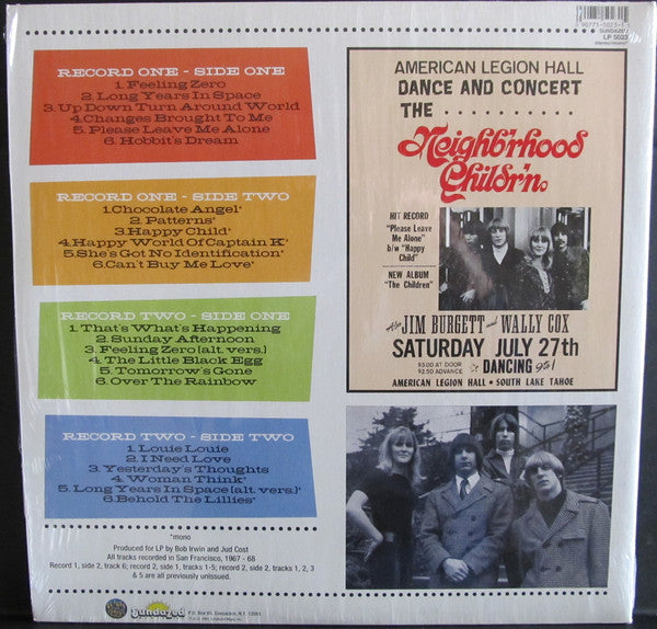 Neighb'rhood Childr'n : Long Years In Space (2xLP, Comp, Mono, Gre)