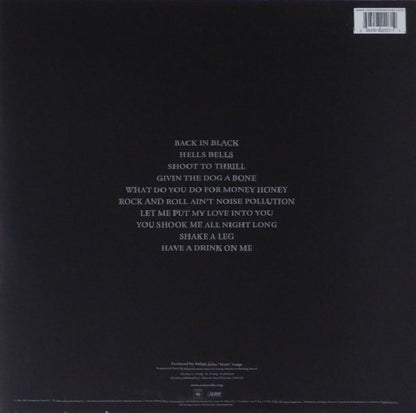 AC/DC : Back In Black (LP, Album, RE, RM, Uni)