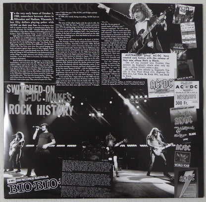 AC/DC : Back In Black (LP, Album, RE, RM, Uni)