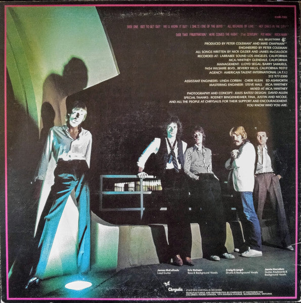 Nick Gilder : City Nights (LP, Album, Club)