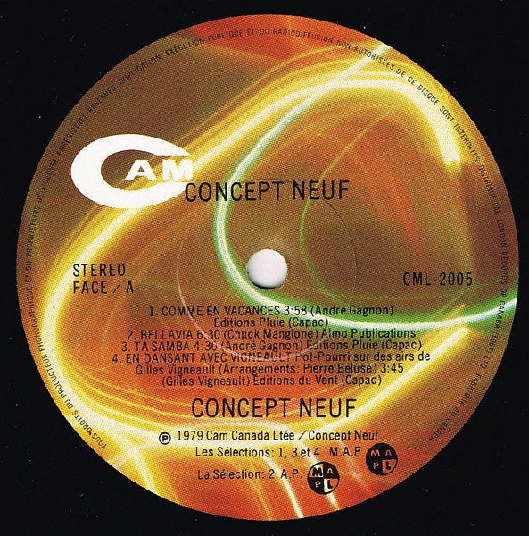 Concept Neuf : Concept Neuf (LP, Album)