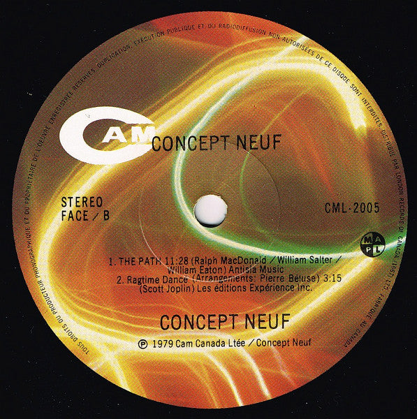 Concept Neuf : Concept Neuf (LP, Album)