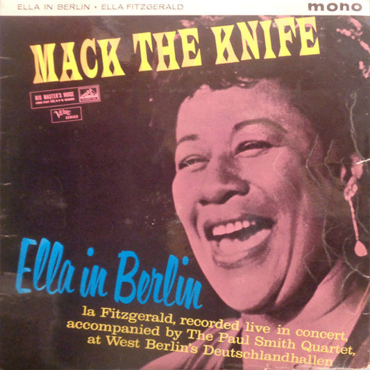 Ella Fitzgerald : Mack The Knife - Ella In Berlin (LP, Mono, RP)