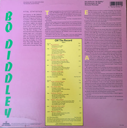 Bo Diddley : Bo Diddley (LP, Album, Comp, Mono, RE)