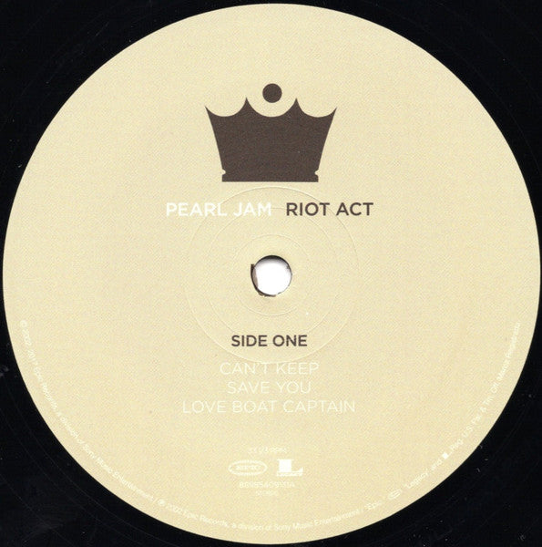 Pearl Jam : Riot Act (2xLP, Album, RE, RM)