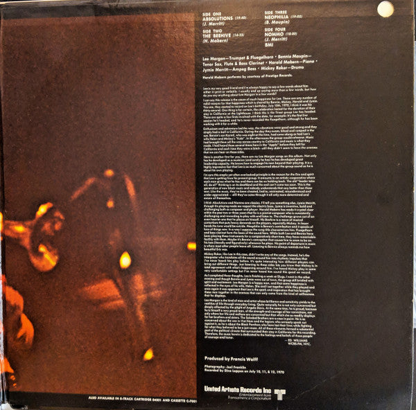 Lee Morgan : Live At The Lighthouse (2xLP, Album, RP)