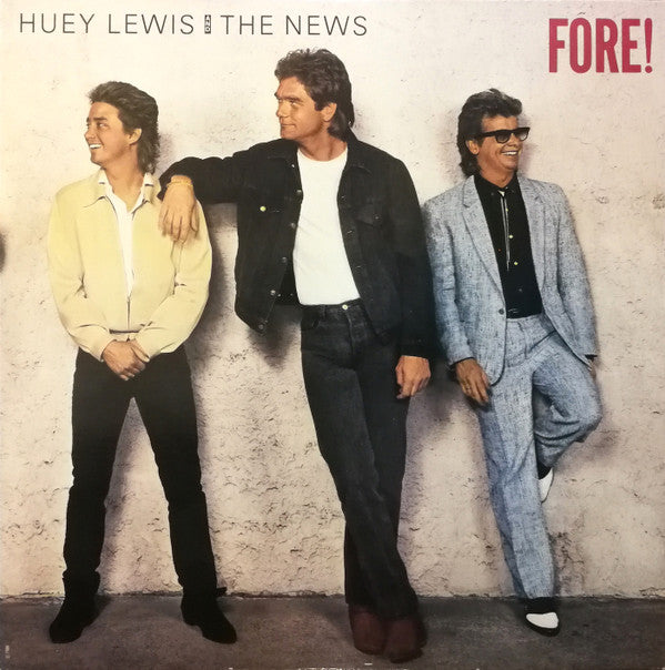 Huey Lewis And The News* : Fore! (LP, Album)