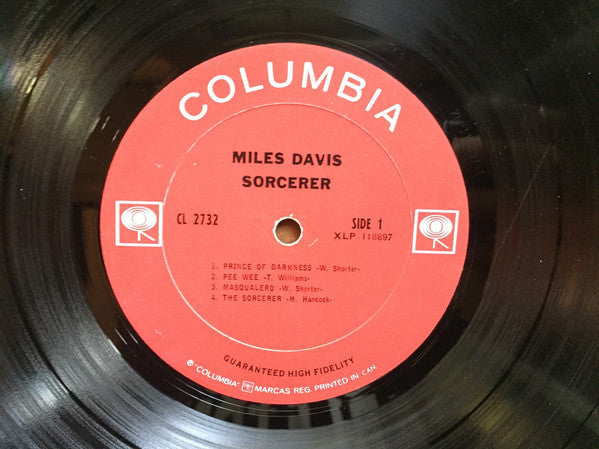 Miles Davis : Sorcerer (LP, Album, Mono)