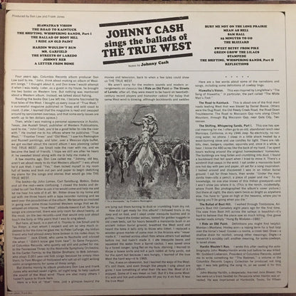 Johnny Cash : Johnny Cash Sings The Ballads Of The True West (2xLP, Album)