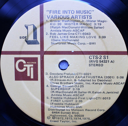 Various : Fire Into Music (LP, Comp)