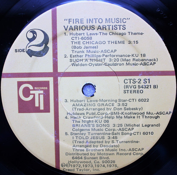 Various : Fire Into Music (LP, Comp)