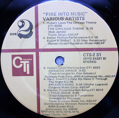 Various : Fire Into Music (LP, Comp)