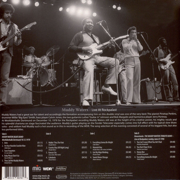 Muddy Waters : Live At Rockpalast (2xLP, Album, Ltd)