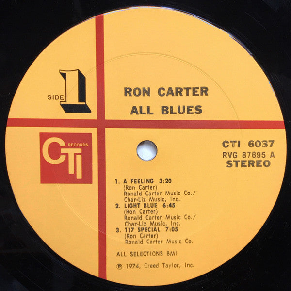Ron Carter : All Blues (LP, Album, Gat)