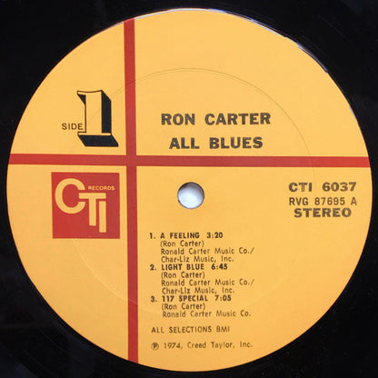 Ron Carter : All Blues (LP, Album, Gat)