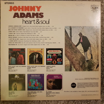 Johnny Adams : Heart & Soul (LP, Album)