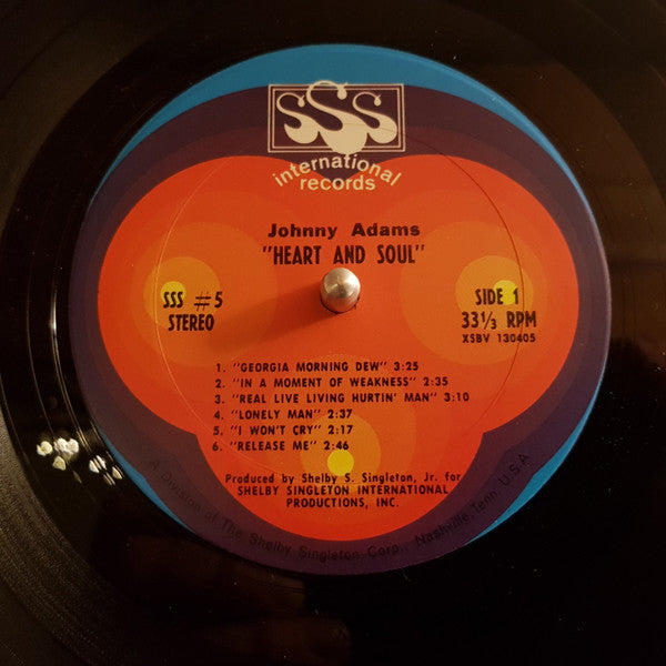 Johnny Adams : Heart & Soul (LP, Album)